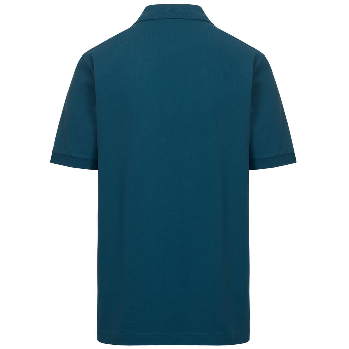 Kappa - Polo da Uomo in Piquet di Cotone, Regular Fit, Maniche Corte, Logo Omini Ricamato, Blu