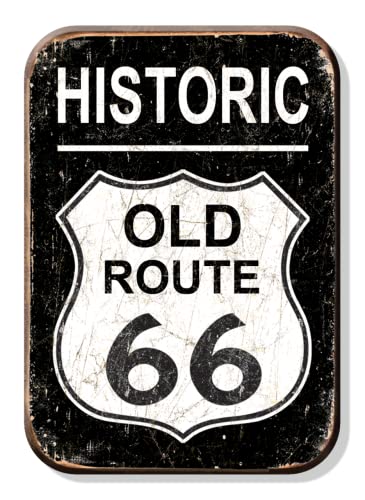 Imán de Refrigerador Historic Old Route 66 miniatura 1