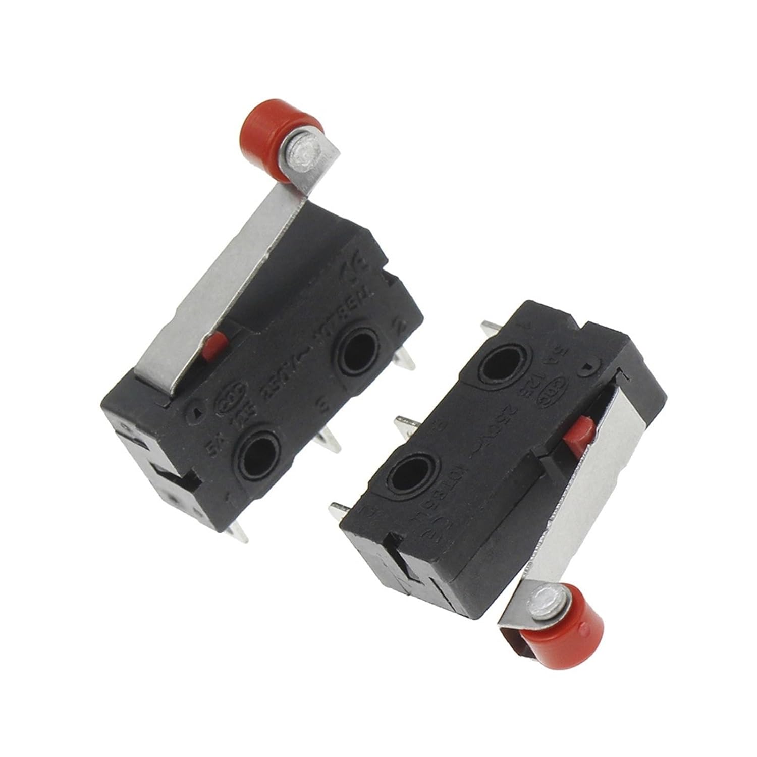 100Pcs Mini Switch 3Pin with Roller Limit
