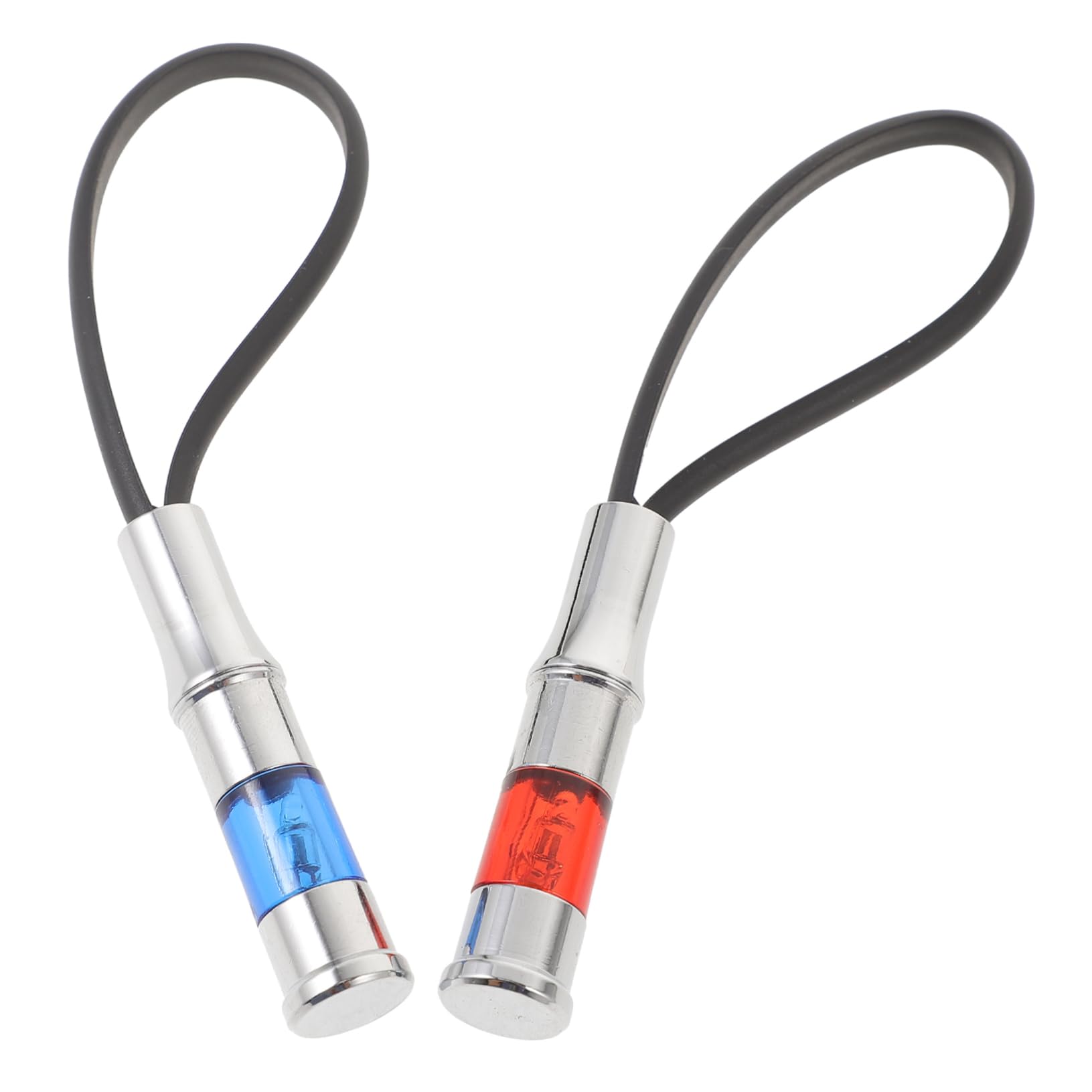 MUCKLILY Vehicle Mounted Static Anti-Static Keychain Key Ring Key Holder Random Color