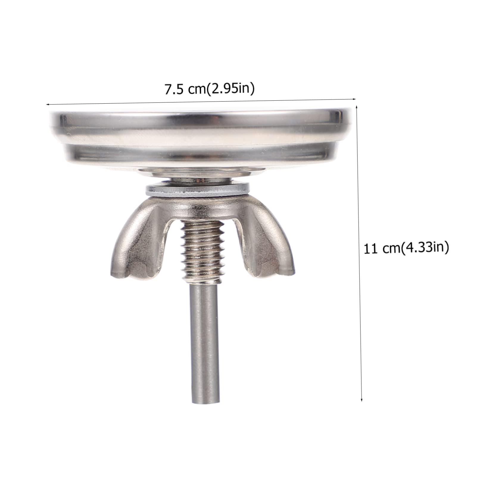 Garneck Grill Temperature Gauge BBQ Therm Fast-Response Oven Therm Sturdy Bimetallic