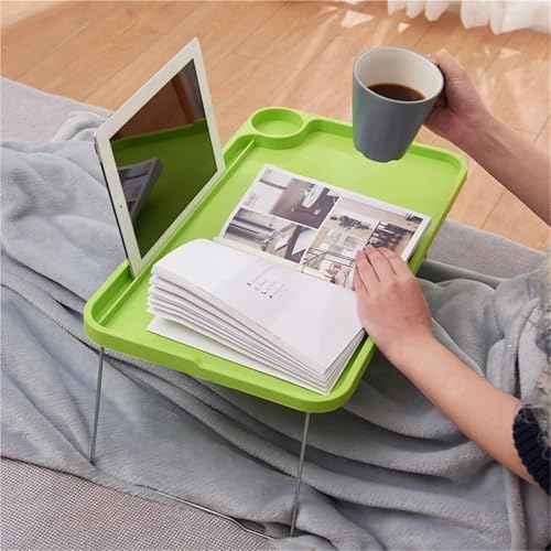 Table pliable pour ordinateur résolvant le manque d'espace bureau - 5