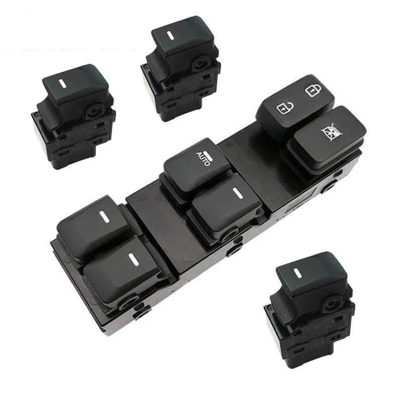 Interrupteur lève-vitre électrique pour Kia Sportage 2011-2015 côté conducteur