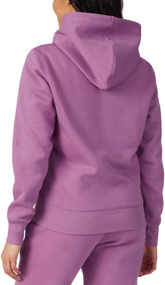 Fila Womens Midweight Fleece Pullover Logo Hoodie (US, Alpha, Large, Regular, Regular, Mulberry) - Image 4