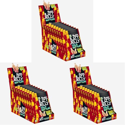 Image of Alpenliebe Juzt Jelly Cola Flavour Bottles Pouch, 540 Grams /582,4 Grams (Pack Of 24) (Weight May Vary)