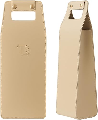 Bolsa para Vinho para 2 Garrafas em Couro Sintético | Wine Bag Luxo Elegante e Resistente
