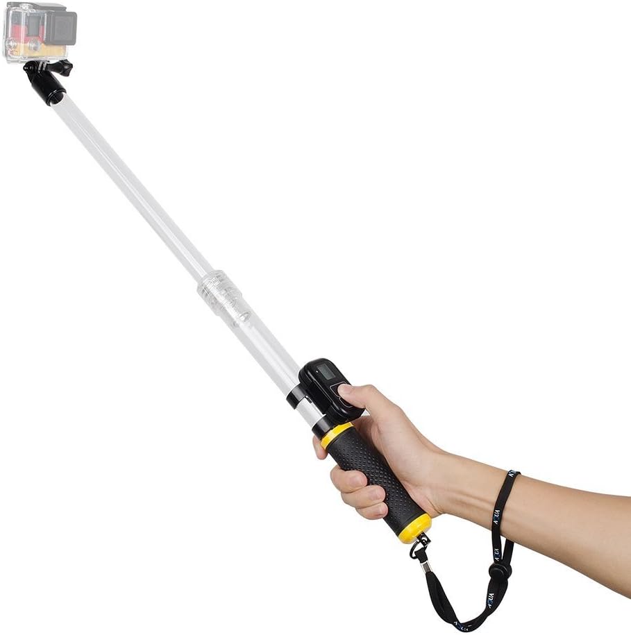 Moonlight Tech GoPro 3-way Handheld Selfie Stick Monopod Foldable Mount Holder for GoPro Hero Cameras Gopro Hero 1 2 3 3+ 4 5 & SJ4000 SJ5000 Akaso Action Cameras (s5)