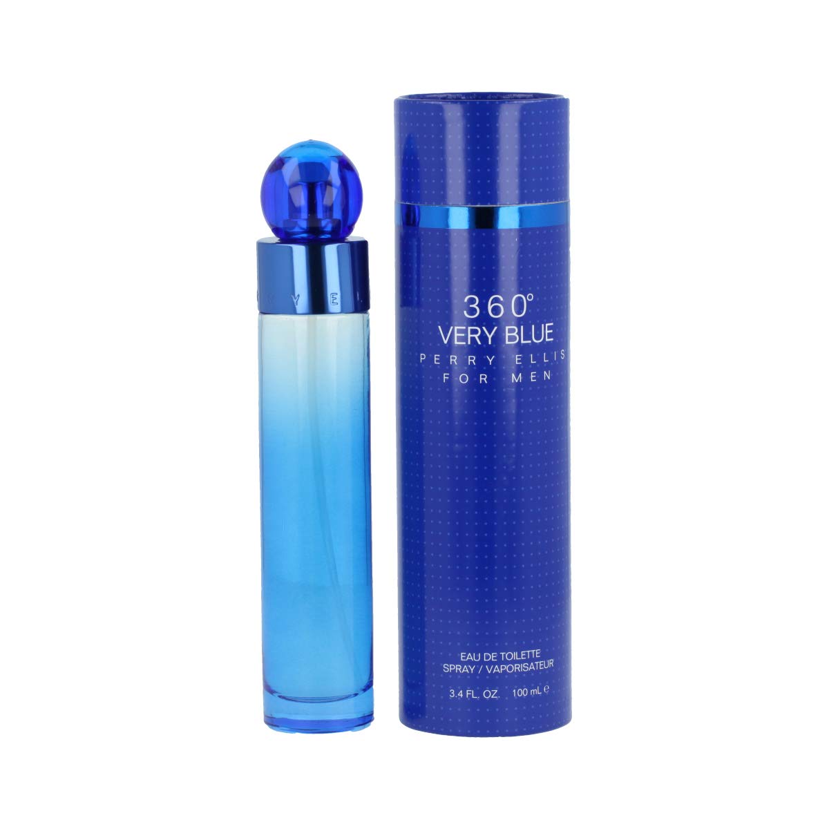 Perry Ellis 360 Very Blue - 3.4oz Edt Spray