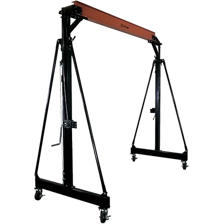 Titan Attachments 2 Ton Telescoping Gantry Crane: A Powerful, Portable Workhorse for Heavy-Duty Lifting