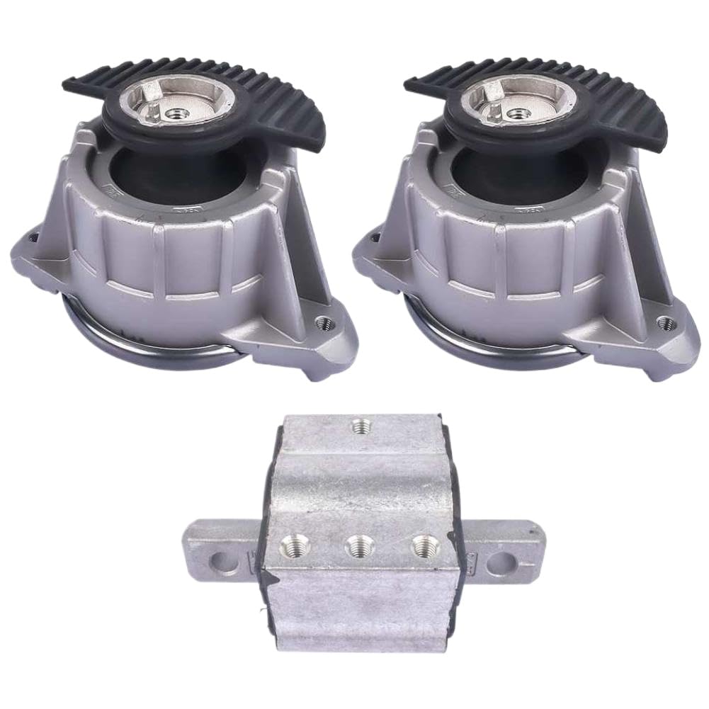 Filwy Onecolor Engine Motor Mounts Set Of 3 Compatible With W204 W212 C300 350 E350 E400 Rwd Base 2.5L 3.0L 3.5L 2042400917 2122400418