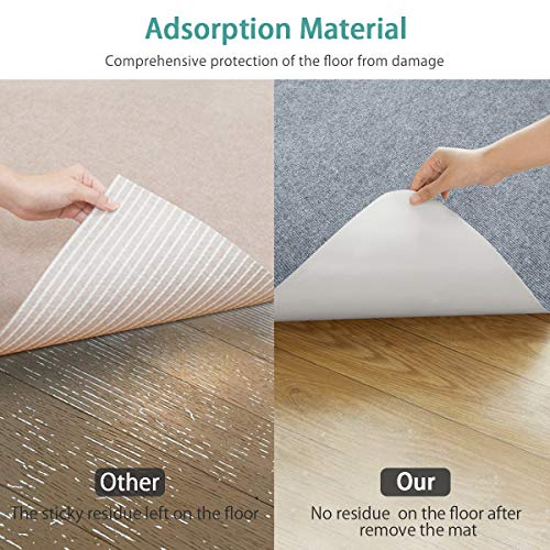 image for SALLOUS Office Chair Mat, Opaque Hard-Floor Mat for Office Home, 0.16