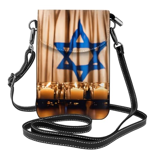 Mini sac à bandoulière léger avec motif drapeau pour femme décontractée
