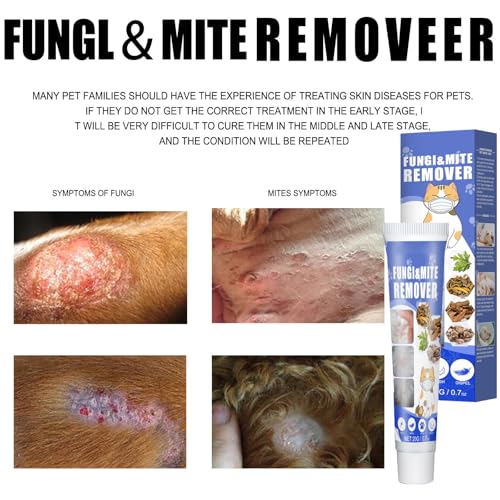 KOAHDE Haustier-Milben-Repellent-Creme,Haustier-Milben-Repellent-Creme,Grasmilben Sparset für Hunde,Anti Milben für Hund,Hautpflege Milben Hund Grasmilben Bekämpfen,Pet Mite Repellent Cream