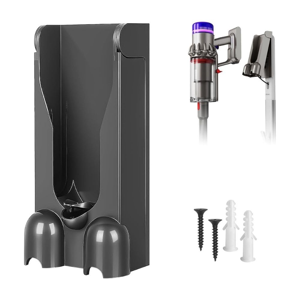 Wall Mount Bracket Docking Station compatible with V11, V12, V13, V14, V15, Glossy Finish, Wall Mountable, Charging Station Dock