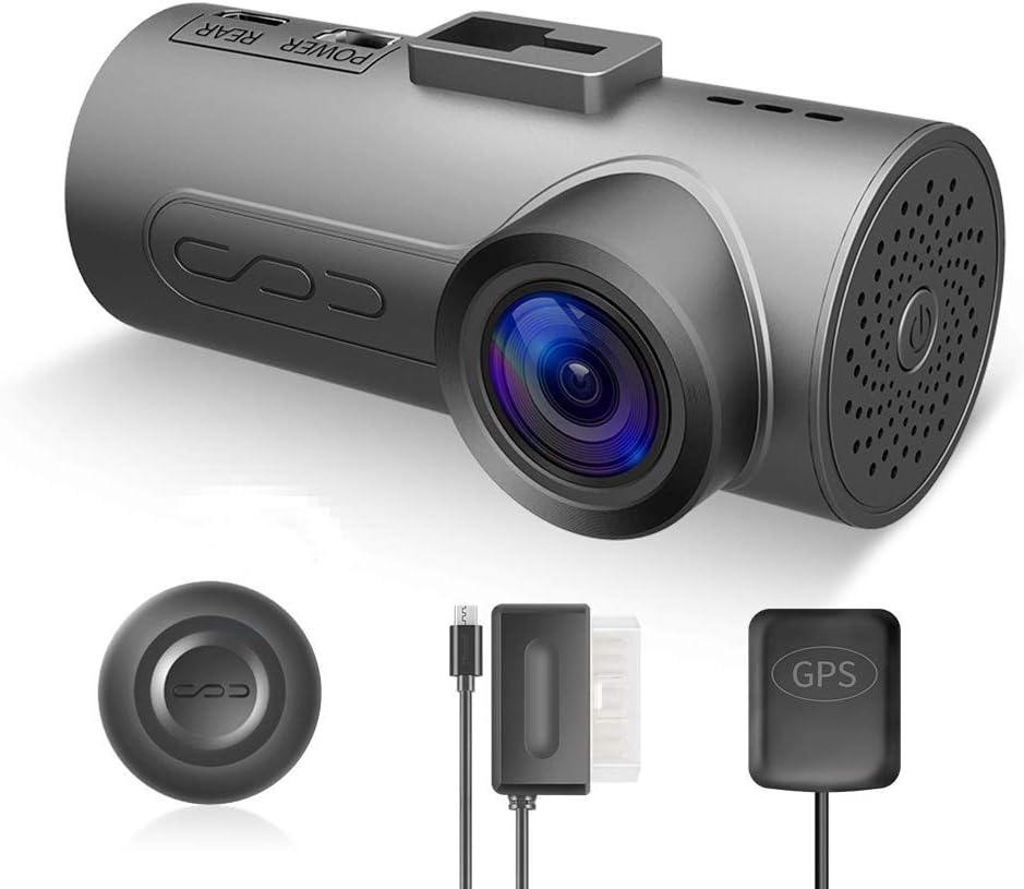 C1 Plus Car Dash Cam FHD 1080P Car Cam WiFi Dashboard Camera with 170 Degree Wide Angle Sony Lens Super Night Vision G-Sensor Loop Recording