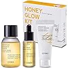 COSRX-Honey-Glow-Kit-Korean-Skin-Care-Set-with-Propolis-Facial-Toner-Serum-Cream-Mini-Travel-Essentials-Deep-Moisture-Hydration-Nourishment-Travel-Size-Gift-Set-Korean-Skin-Care