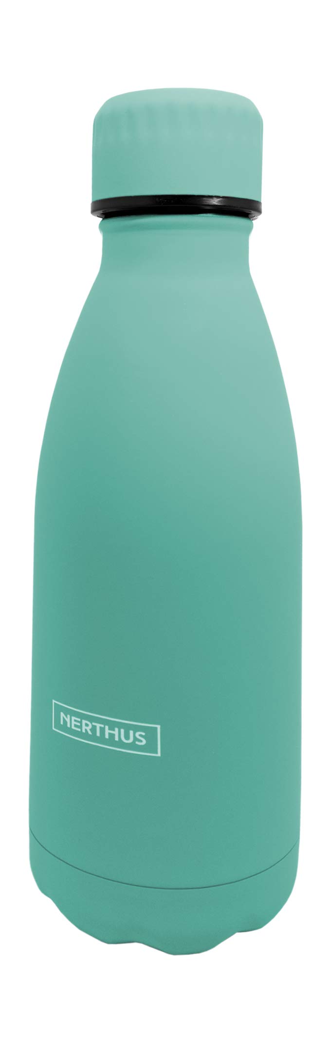 NERTHUS Double Wall Thermo-Term for Cold and Hot Turquoise Design 350 ml BPA