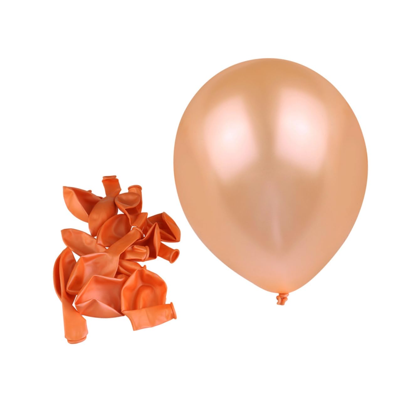 STOBAZA 90pezzi Palloncini Trasparenti Con Glitter Oro e Rosa Di Palloncini Con Confetti Per Feste Di Compleanno Matrimonio e Proposte Include