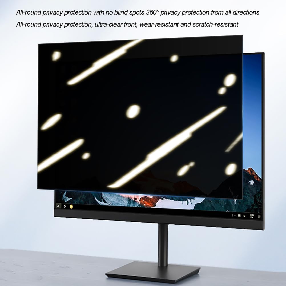 Anti Glare Anti-Peeping Film 15.1-18.5 inch Computer Privacy Screen Protector for 4:3 16:10 16:9 5:4 Aspect HDTVs Computer Monitor LED Screen,15.1in 4:3