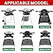 GGC 7644 7582 Grill Grates for Weber Q100 Q1000 Q120 Q1200 Q1400 Gas Grills, 17