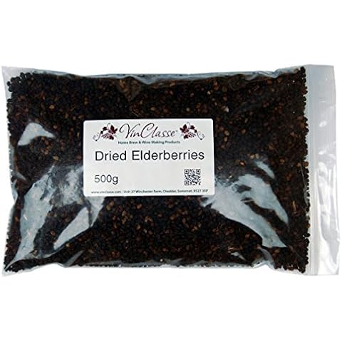 VinClasse Dried Elderberries - 500g Bag Cover