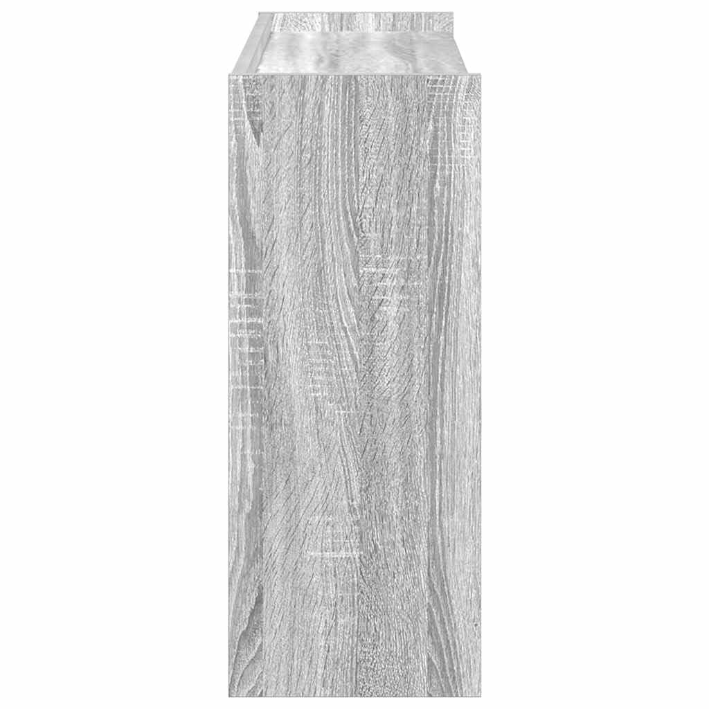 Regał na buty Sonoma z materiału drewnopochodnego, 80 x 25 x 62 cm, wąska szafka na buty z dużą ilością miejsca do przechowywania i górną półką, do korytarza, przedpokoju, sypialni, zajmuje