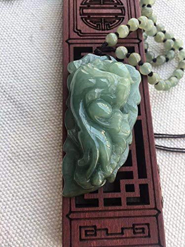 Pendentif en jade vert véritable, fini les bijoux sans âme - 3