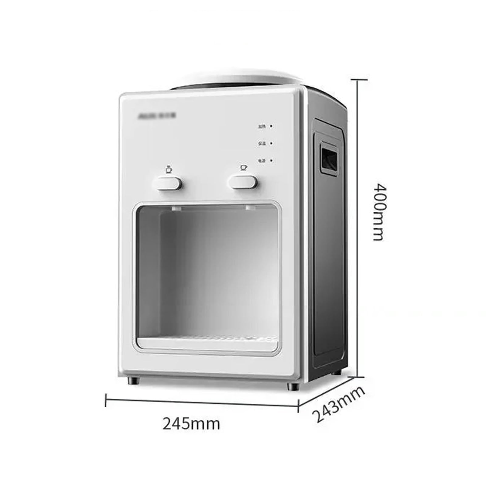 Distributore di Acqua Distributore di acqua for macchina bollente for acqua calda e fredda da tavolo, mini dormitorio caldo e freddo, ghiaccio caldo Dispenser Acqua(A Warm-Hot)