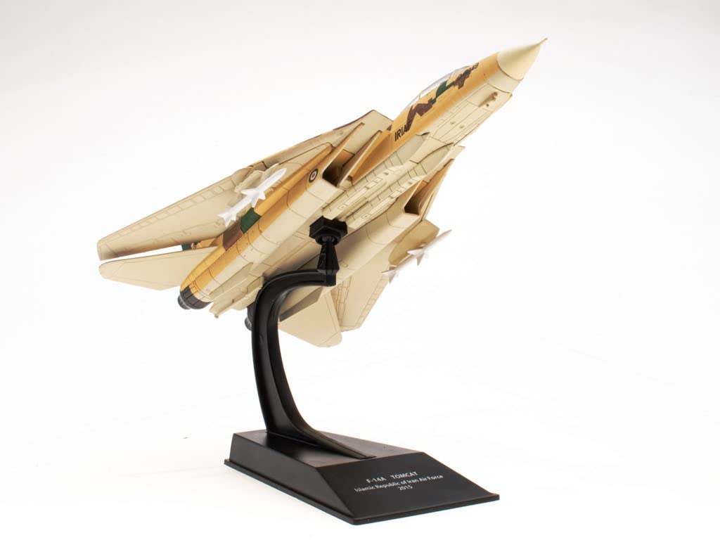 OPO 10 - Aereo da Caccia Militare 1/100 Compatibile con F-14A Tomcat Repubblica Islamica dell'Iran Air Force 2015 - con Ali spiegate - CP58