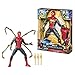 Marvel Spider-Man Deluxe 13-Inch-Scale Thwip Blast Integrated Suit Spider-Man Action Figure, Suit Upgrades, and Web Blaster Accessory
