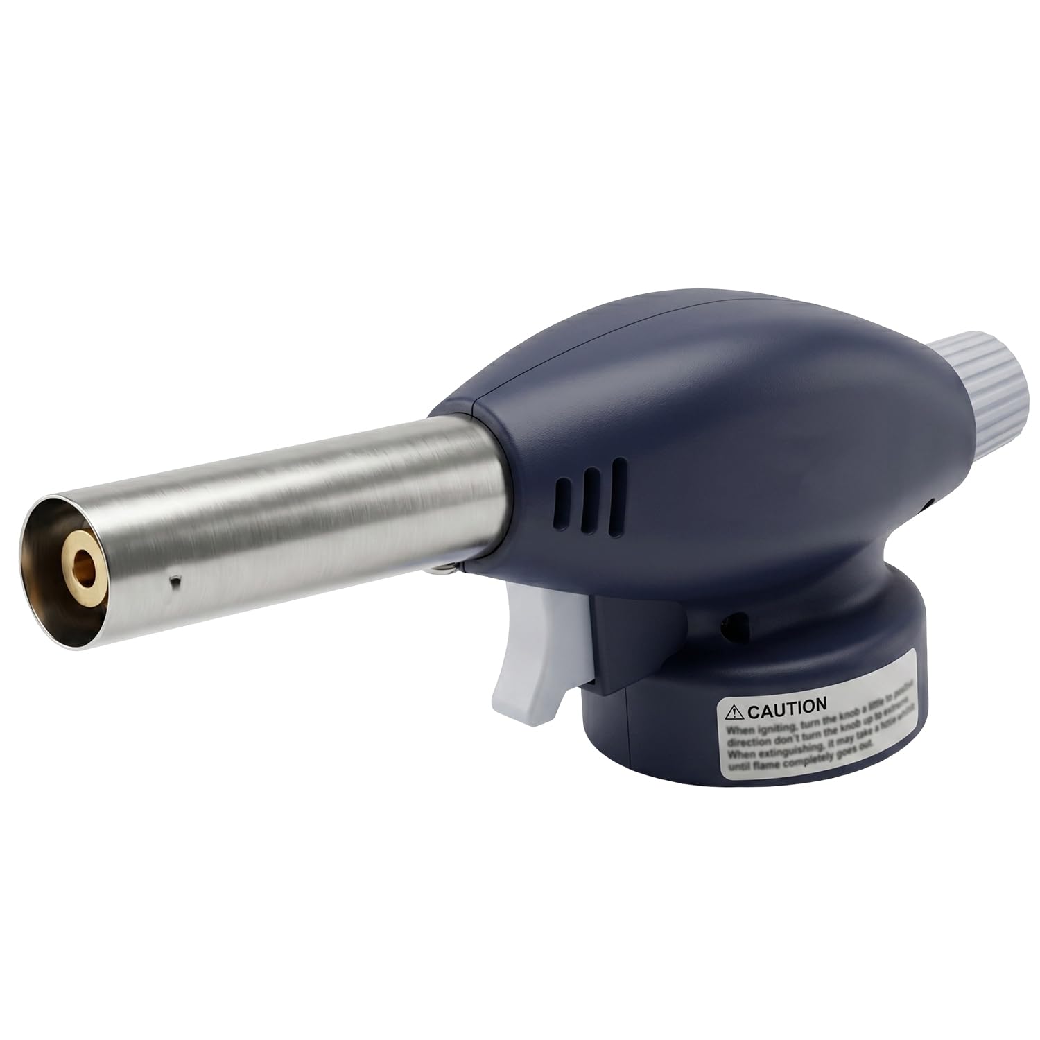 ORILEY Automatic Camping Gas Torch Butane Blowtorch with Adjustable Flame Multipurpose Lighter Handheld Tool Flamethrower Burner Gun for BBQ Camping Soldering Work Kitchen & Cooking (1Pc, Black)-image-40