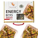 DRY FRUIT HUB Energy Bites Sugar Free 500G | With Sweetness Of Dates | Dry Fruit Chikki | Healthy Snacks With Goodness Of Kaju Badam Pista Dates And Pure Ghee | Dates Barfi, 540 Grams