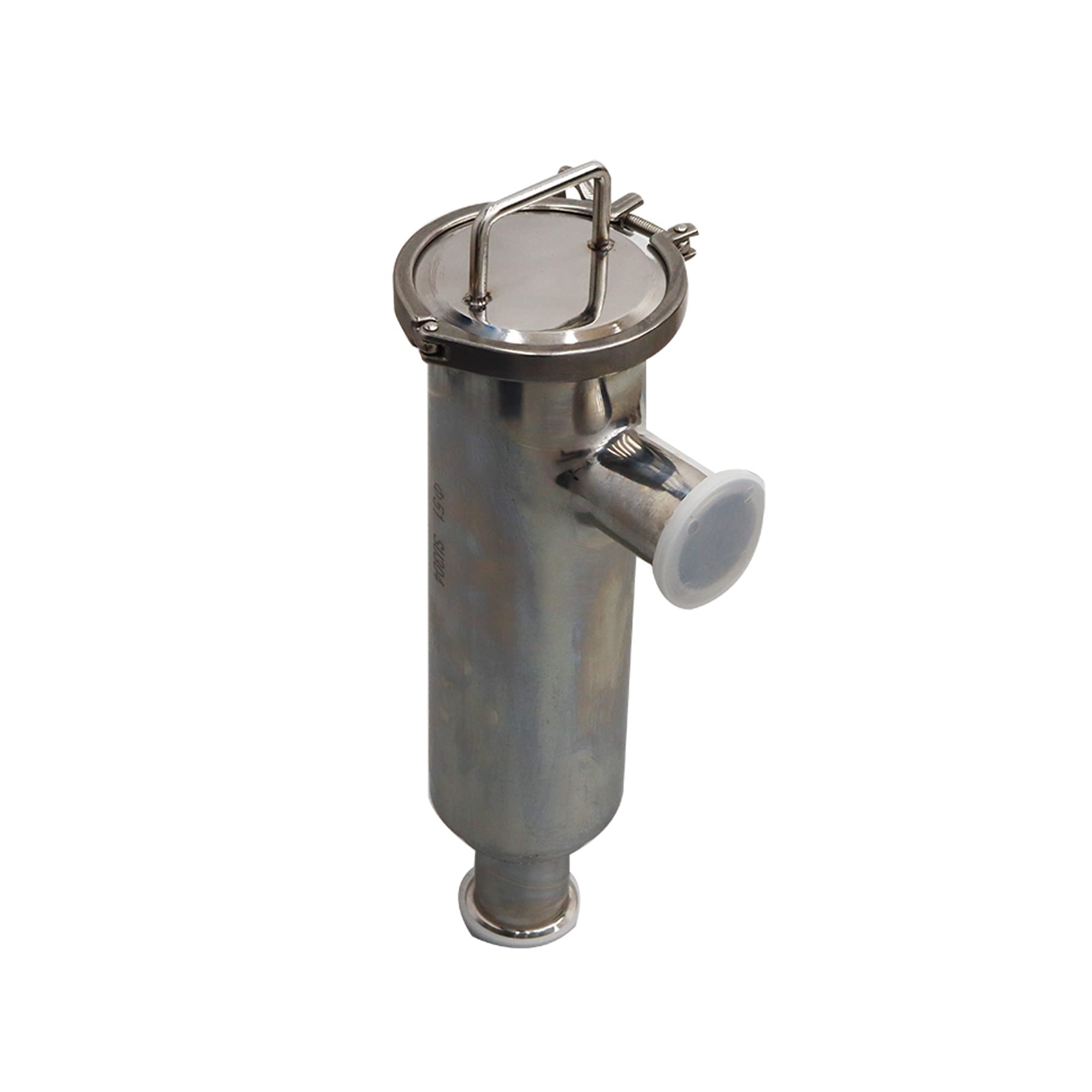 LGXEnzhuo Tri Clamp Filter Sanitary Stainless Steel 304 2inch Strainer Filter L-Type 100 Mesh
