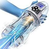 Elektrischer Masturbator Masturbieren für Männer mit 7 Saugmodi 10 Vibrationen Sex Spielzeug für die Männer Transparent 3D Taschenmuschi Blowjob Masturbatoren Penis Vibrator Trainer Pussy Sexspielzeug