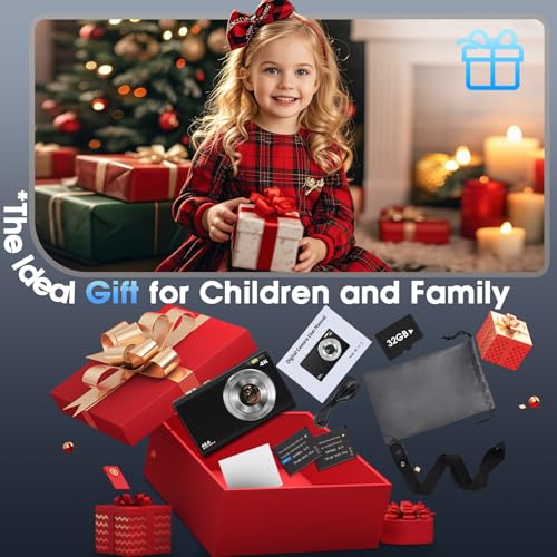 Ficha técnica Cámara Digital 4K Lecnippy 48MP Autofocus Cámara de Fotos con Tarjeta de Memoria 32G 16X Zoom Digital Cámara Compacta con Pantalla de 2.8 Pulgadas para Adolescentes Negro - Fernando Cortés