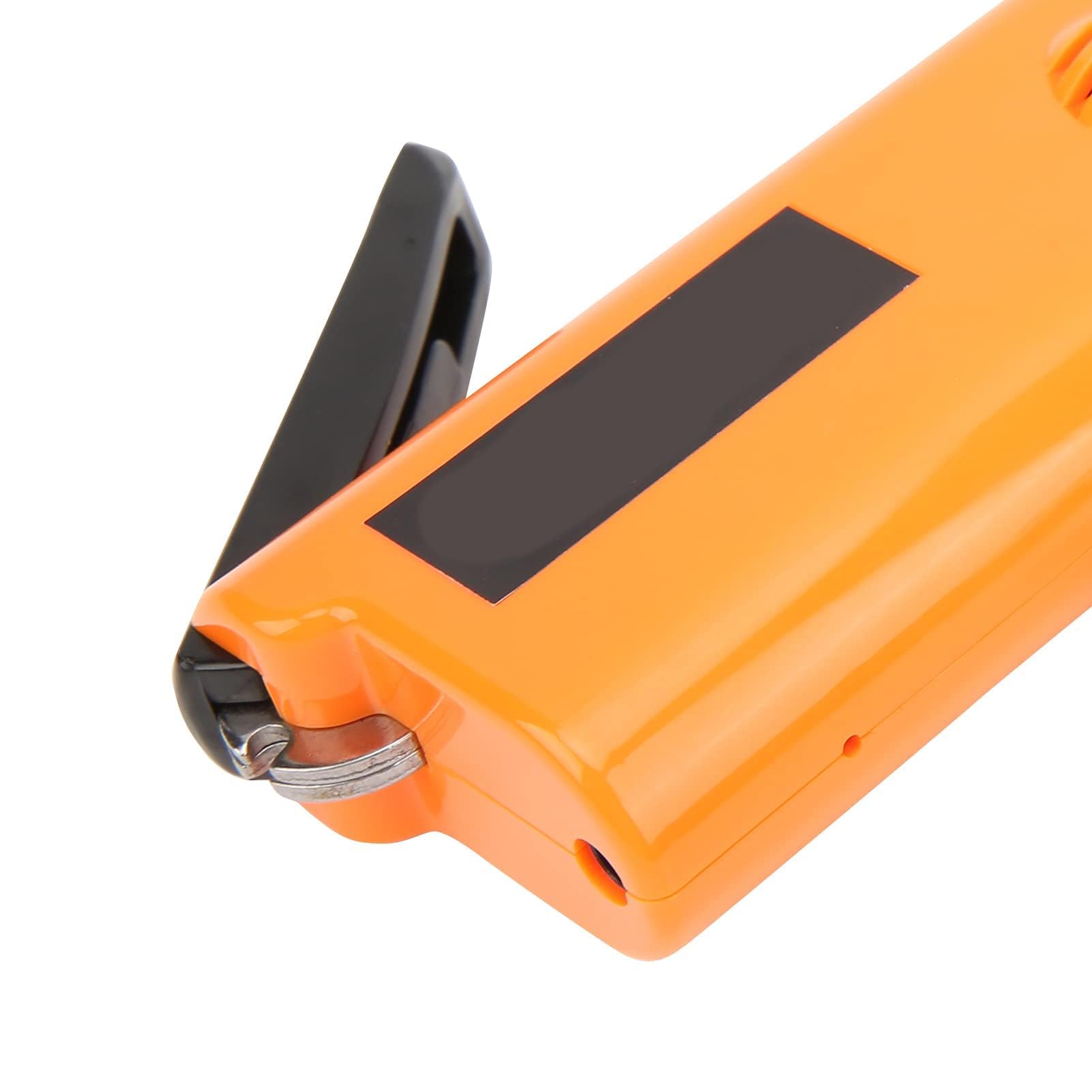 Coupe-Cordes de Guitare Électrique, Multifonctionnel Enrouleur de Cordes Outil d'entretien de Guitare Accessoires d'Instruments pour Guitare Basse Ukulélé 2.7‑4.3V(Orange)
