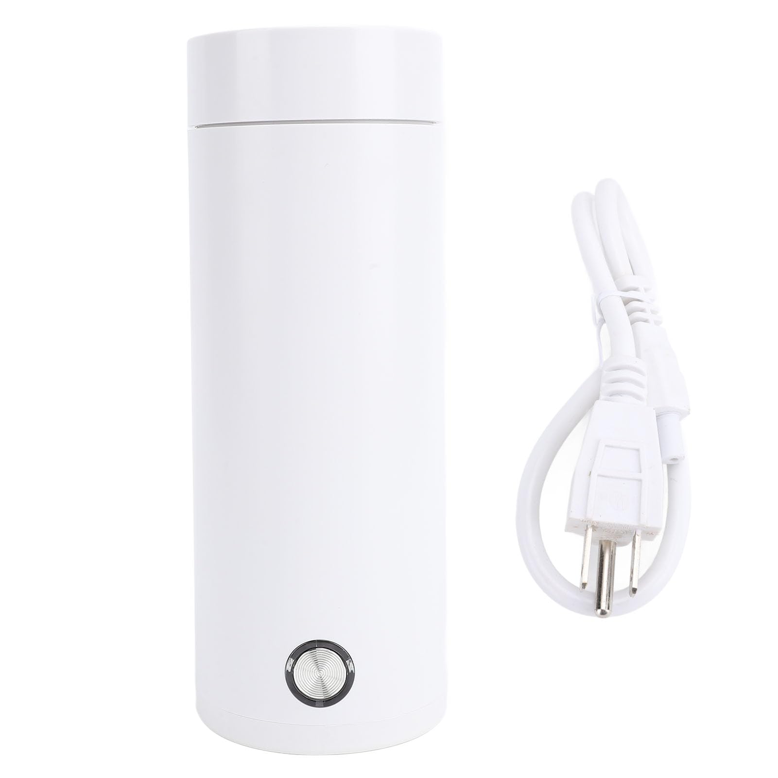 YUEHISY Travel Electric Kettle, Portable Small Electric Kettle with 400ML Capacity, Fast Boiling Water, Stainless Steel, Hot Water Boiler Heater (US Plug 110V)