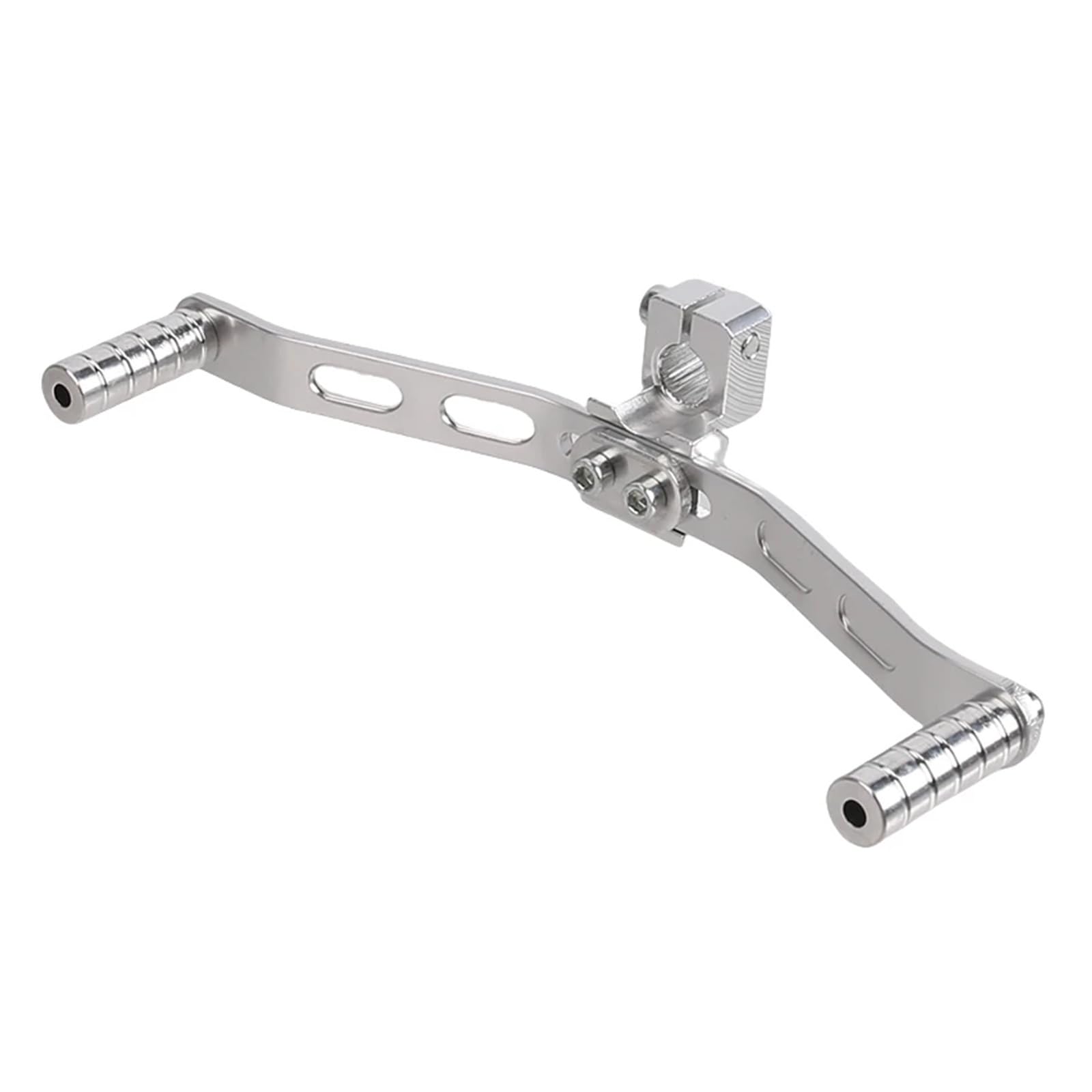 Gconla Silvery Motorcycle Gear Shifter Lever Universal Motorcycle Bidirectional Shift Lever Pedal Shifter Foot Toe Pegs Gear Brake Gearchange Used Modification Parts