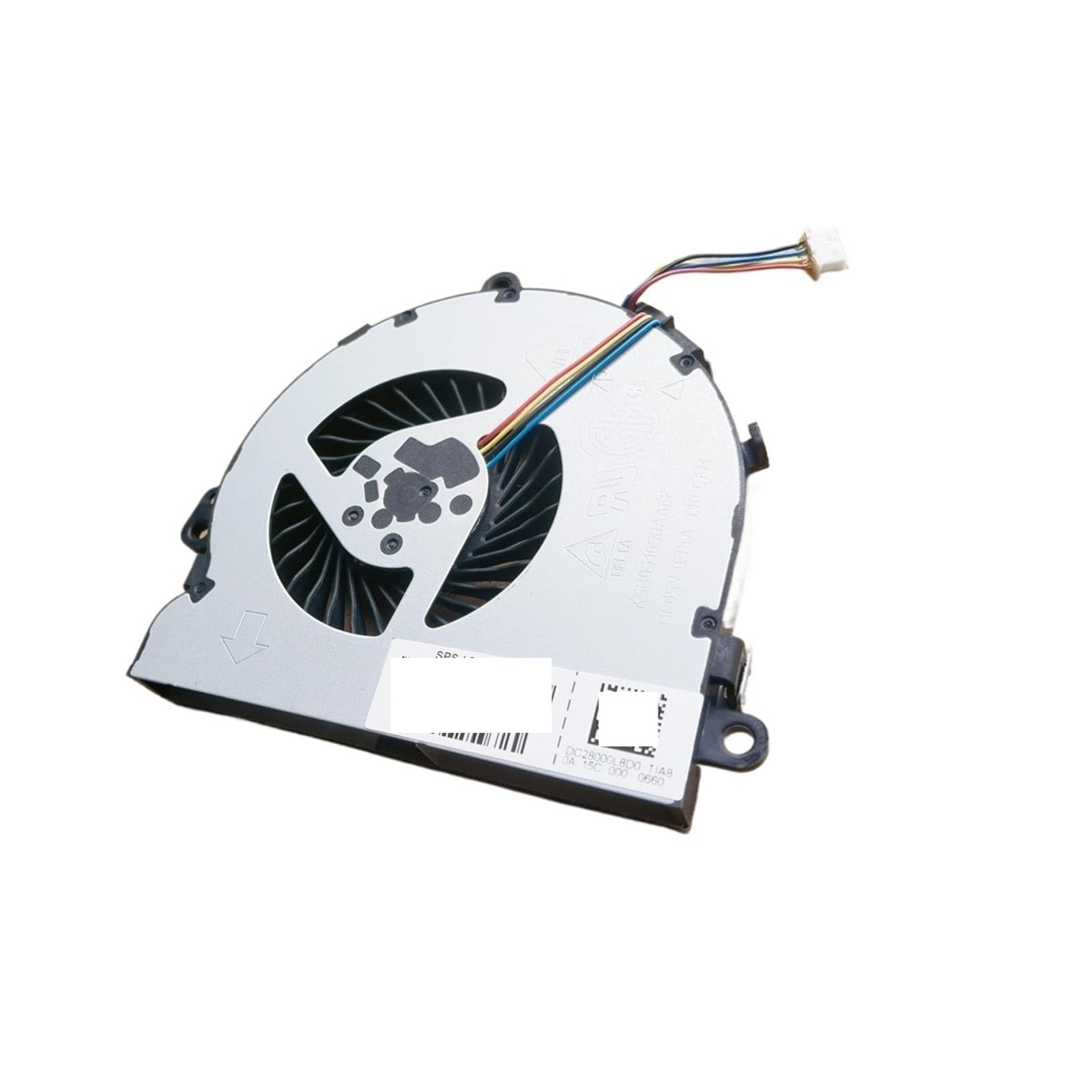 Ventilador De Refrigeración Interno De CPU for Portátil, Compatible con HP,15‑AC 250 G5 G6 TPN‑C129 TPN‑C130, Conjunto De Ventilador De Repuesto