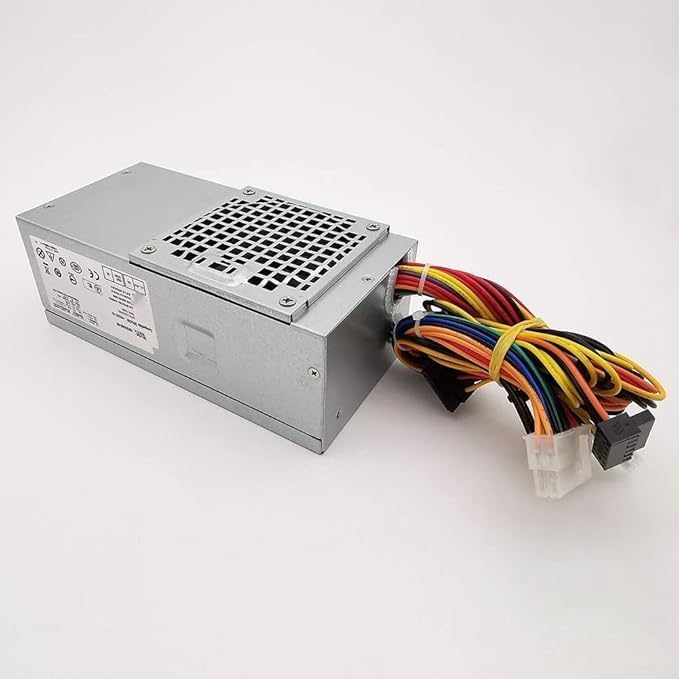 Fuente de alimentación PANAMEMORY de 250 W COMPATIBLE CON Dell Optiplex 390 3010 990 790 DT 530s 537s 540s 545s 546s 560s 570s 580s Vostro 200s 220s 2300S S S 400 S Studio 540S Slim - Modelo D250AD-00