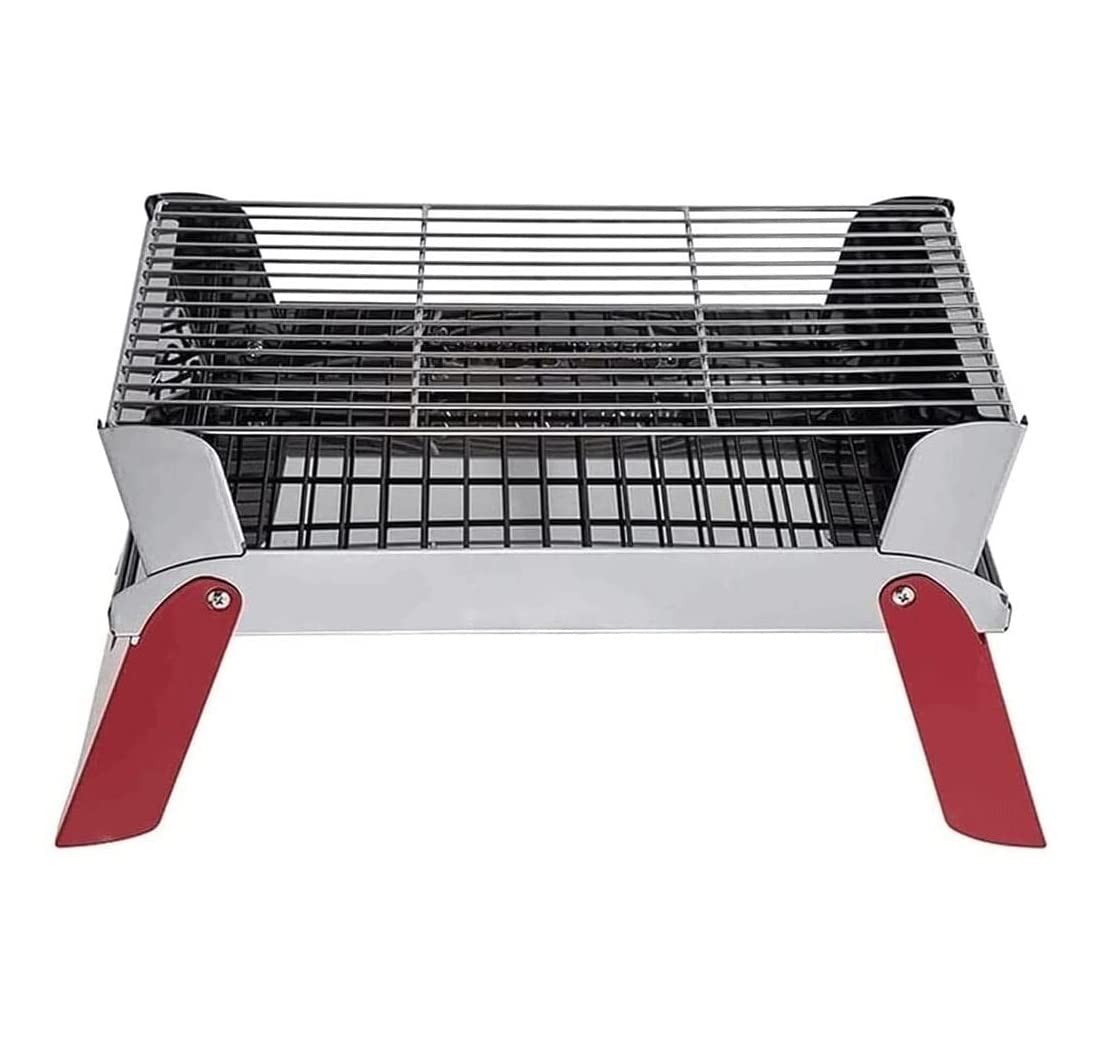 Parrilla portátil para acampar al aire libre ideal para barbacoas en picnics de domingo