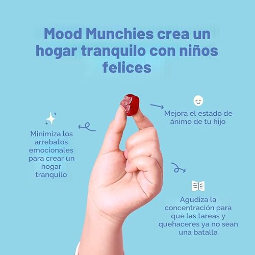 Vista 2 de JoySpring Gomitas de azafrán para niños Extracto de azafrán con suplementos GABA que ofrecen apoyo al estado de ánimo y calma las rabietas
