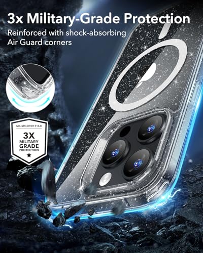 Esr 12345QE For Iphone 16 Pro Max Case, Compatible With Magsafe, Shockproof Military-Grade Protection thumb #4
