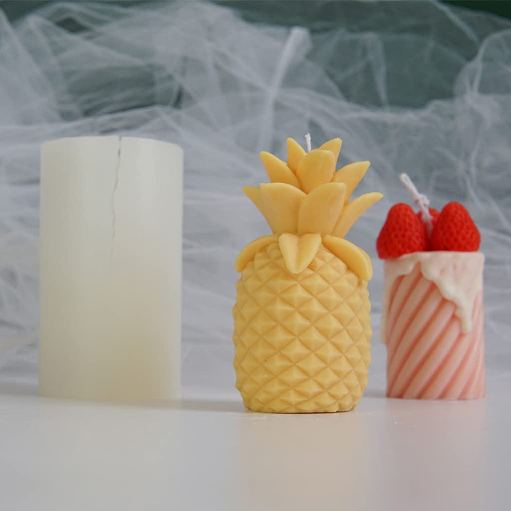 3D ananasowe silikonowe formy do pieczenia ciasto czekoladowe forma deserowa ciasto mus tynk gipsowy wytwarzanie świec narzędzia DIY forma do ciasta czekoladowego/219/374