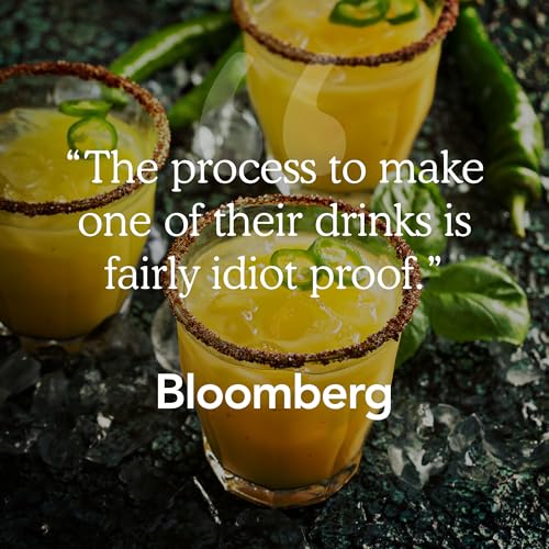 Image of SAYSO Skinny Spicy Margarita Cocktail Sticks | Craft Cocktail or Mocktail in 1 Min, Just Add Water + Spirits (0g Sugar, 15 Calories, Vegan, Gluten-Free, Kosher, Non-GMO), 8 Single-Serve Mixers