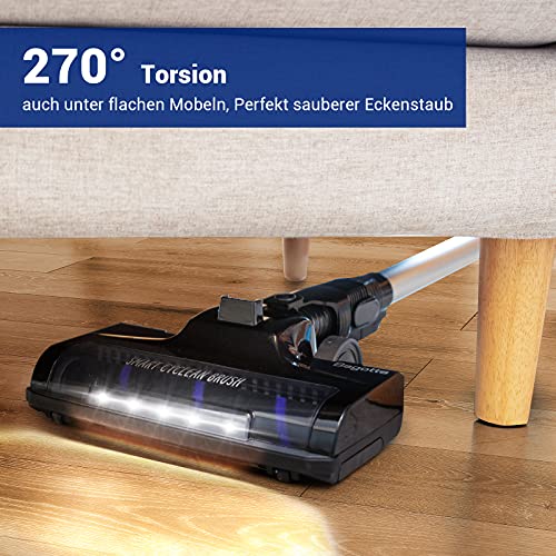 DEENKEE Akku Staubsauger, 25000Pa Kabelloser Stabstaubsauger 4 in 1, 30 Minuten Laufzeit, akku- staubsauger mit HEPA… - Image 5