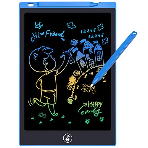 11 inch LCD Writing Tablet Doodle Board,Drawing Board Colorful Kids Drawing Tablet Drawing Pad,Writing and Learning Scribble Board Toys Gift for Girls and Boys(Blue)