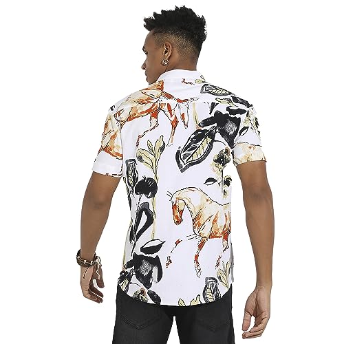 Image of Campus Sutra Men's Regular Fit Shirt