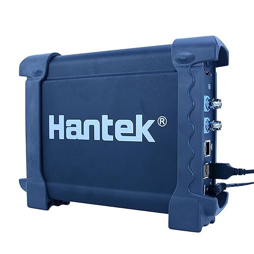 Miniatura 2 de Hantek DSO3254 Osciloscopio digital de 250 MHz 4 canales 1GSas frecuencia de muestreo osciloscopios portátiles para PC + analizador lógico de 16