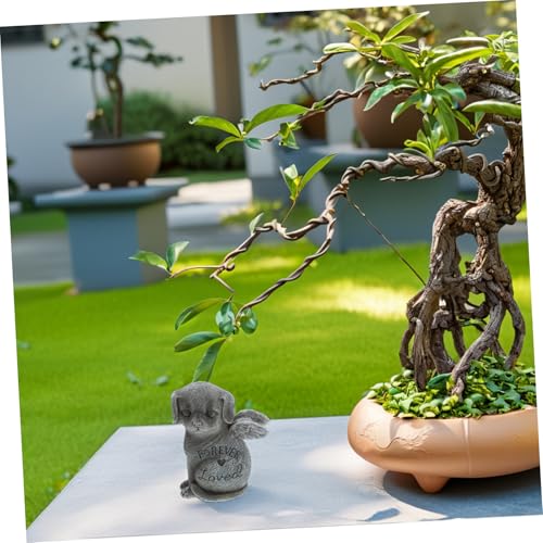 Figurine de chien ou chat pour jardin : résistante face aux intempéries - 6